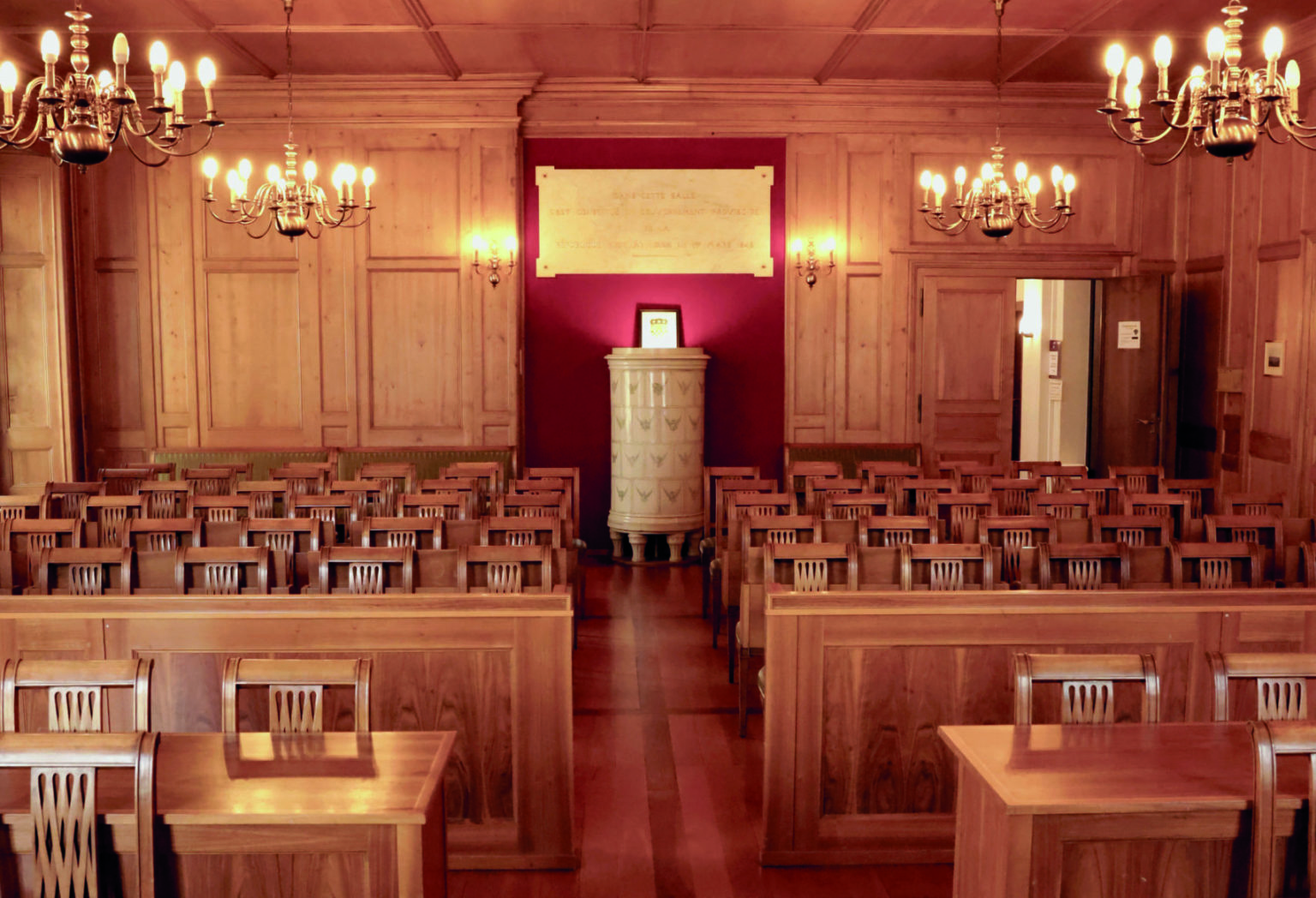 Salle du Conseil général, © Ville de La Chaux-de-Fonds